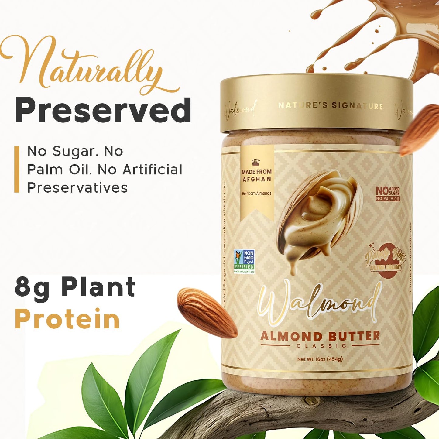 smooth almond butter