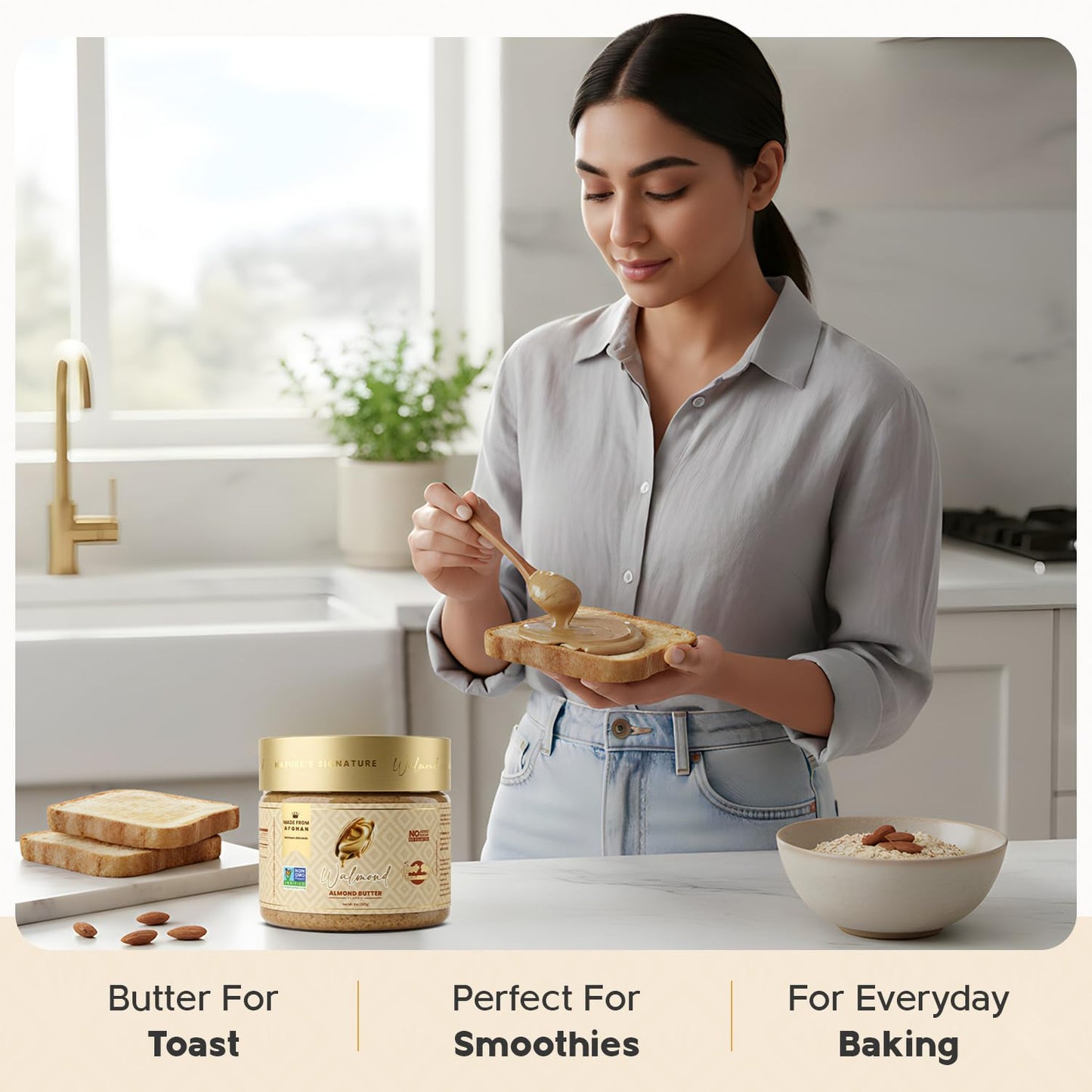 organic almond butter