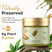 Walmond pistachio butter jar, naturally preserved, 8g plant protein