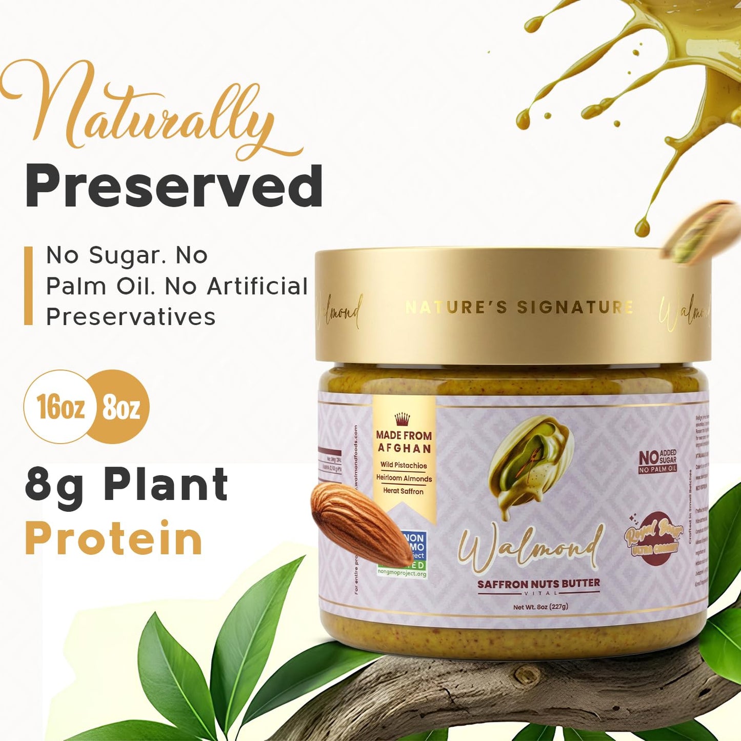 Saffron Nut Butter