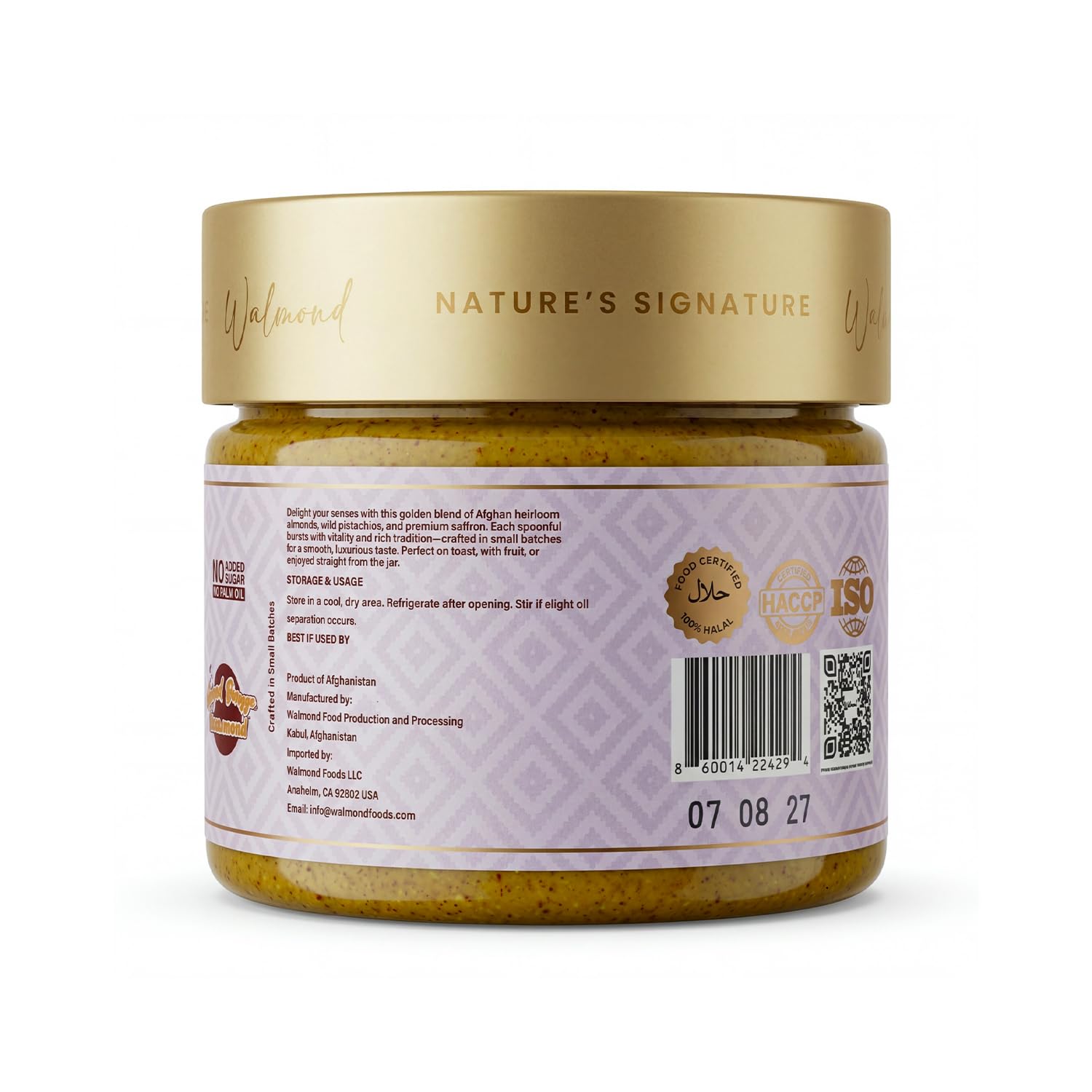 Saffron Nut Butter