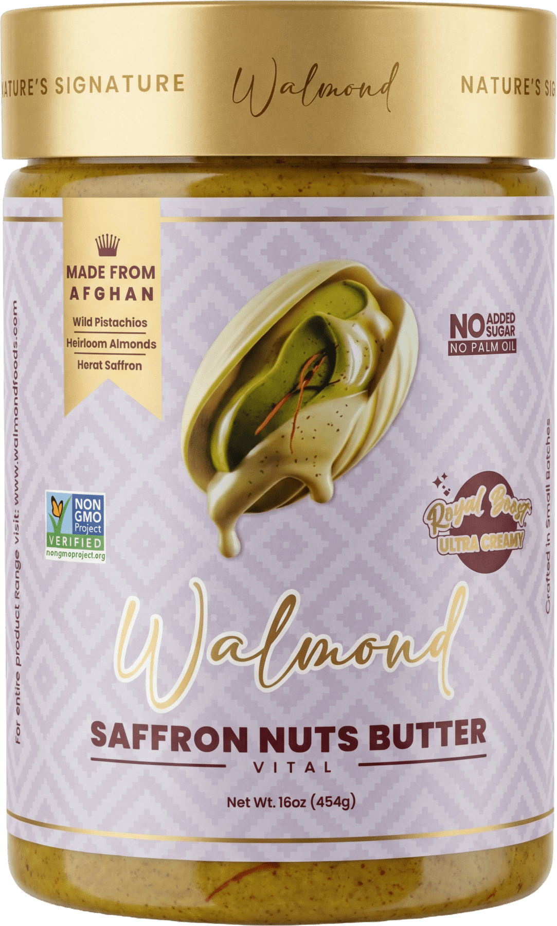 Saffron Nuts Butter